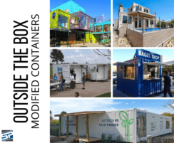 collage of modified containers